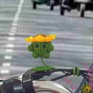 Crochet Woollen Scooty Charm
