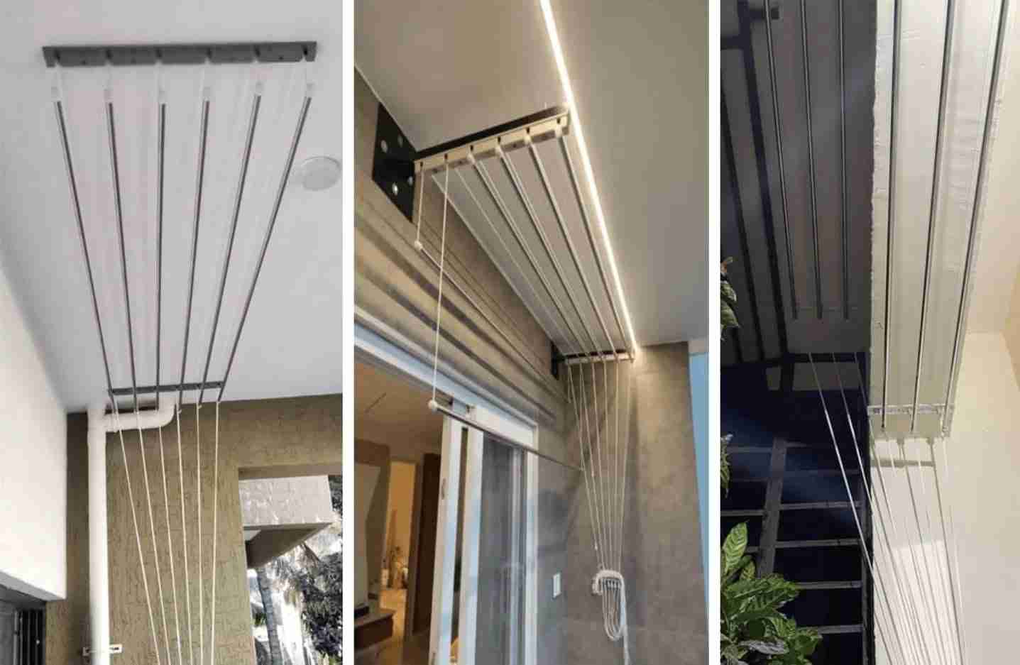Cloth dry hanger for balcony  image