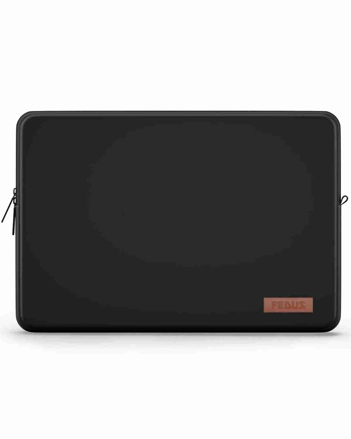 FEDUS MONARC Designer Premium Vegan Leather Laptop Sleeve Bag Case, Shockproof Office Laptop Cover Pouch Accessories Carrying Bag for MacBook, HP, Dell, Lenovo, Asus for Men & Women image