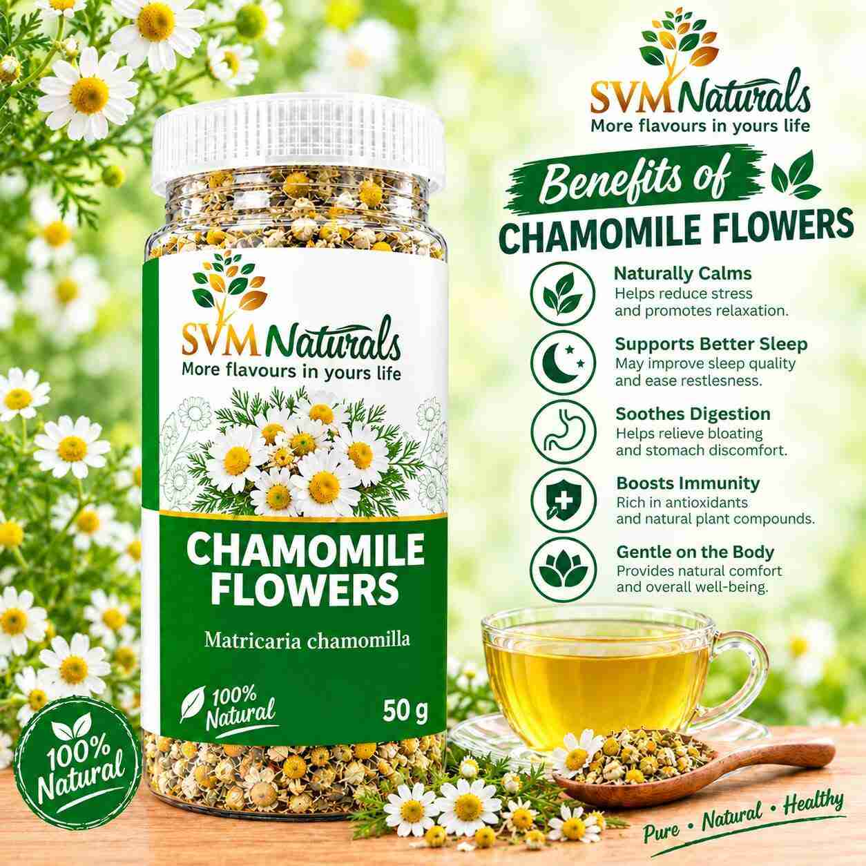 CHAMOMILE FLOWERS