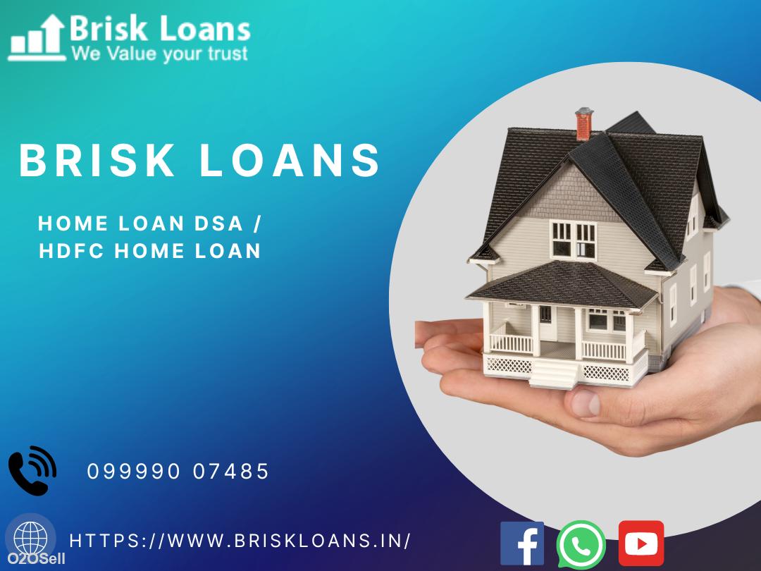 Brisk Loans - Home Loan DSA / HDFC Home Loan - Cover Image