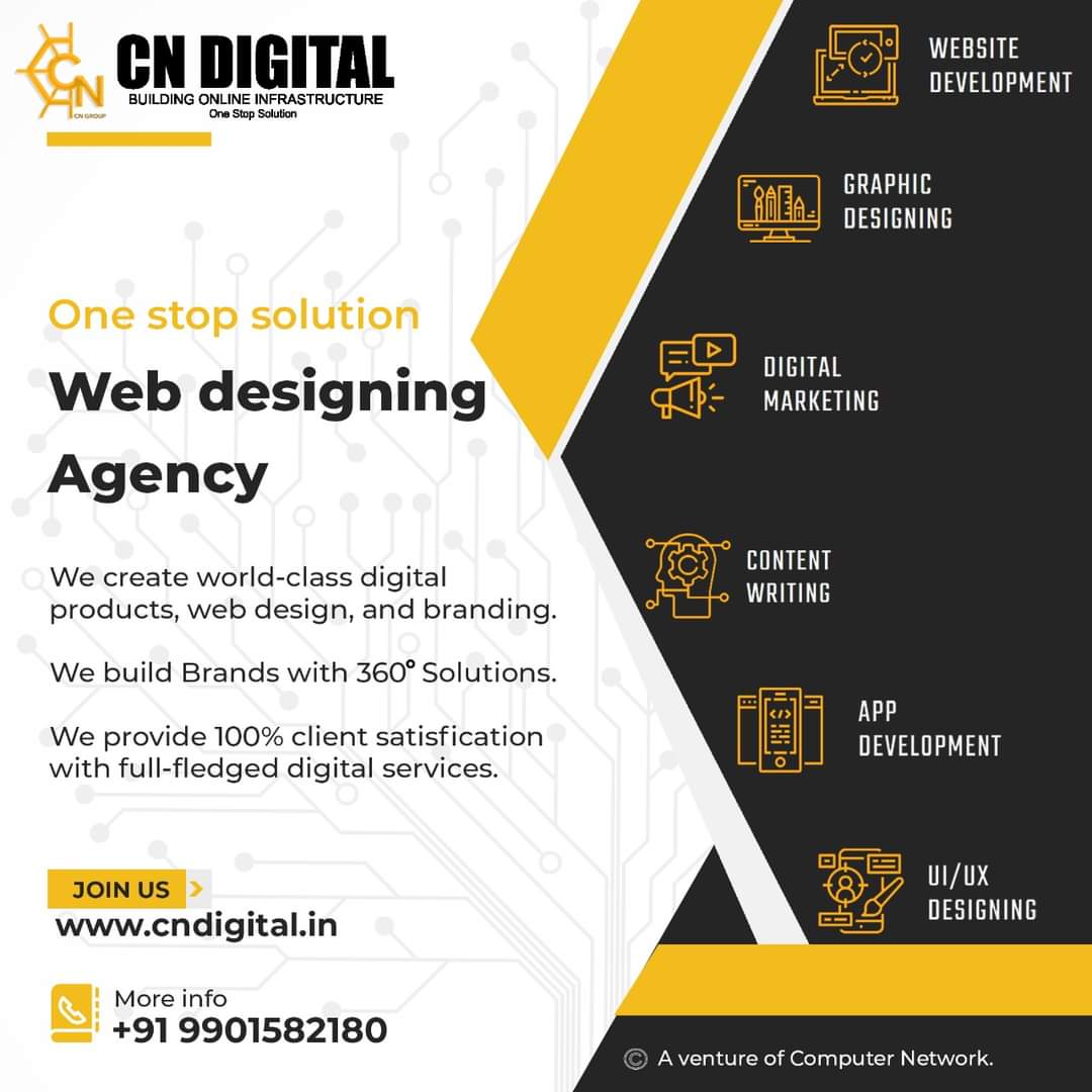 CN Digital : Website & App Developer Ranchi - Cover Image