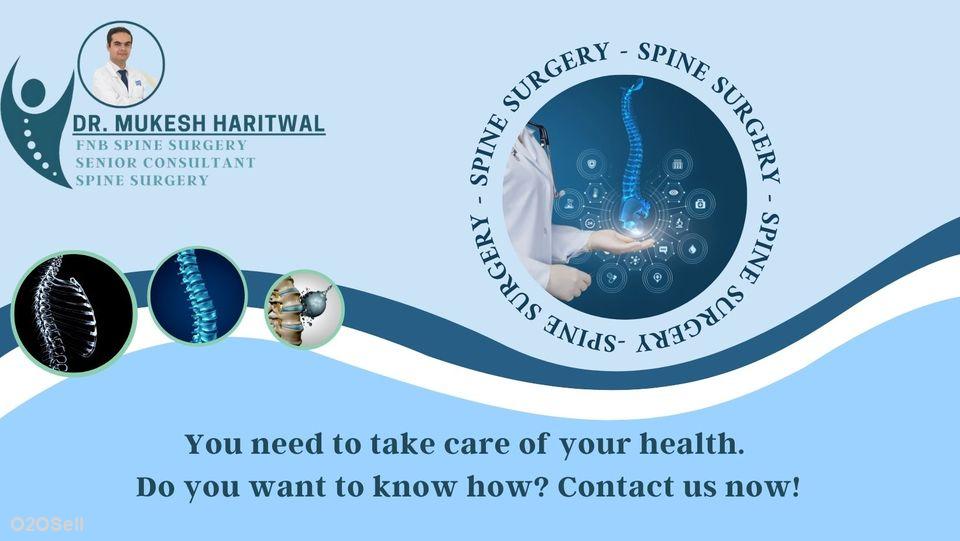 Dr Mukesh Haritwal - Spine Surgeon in Jaipur, micro spine doctor in Jaipur, Slip Disc Treatment in Jaipur - Cover Image