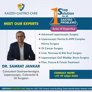 Dr. Samrat Jankar- Surgical Gastroenterologist - Cover Image