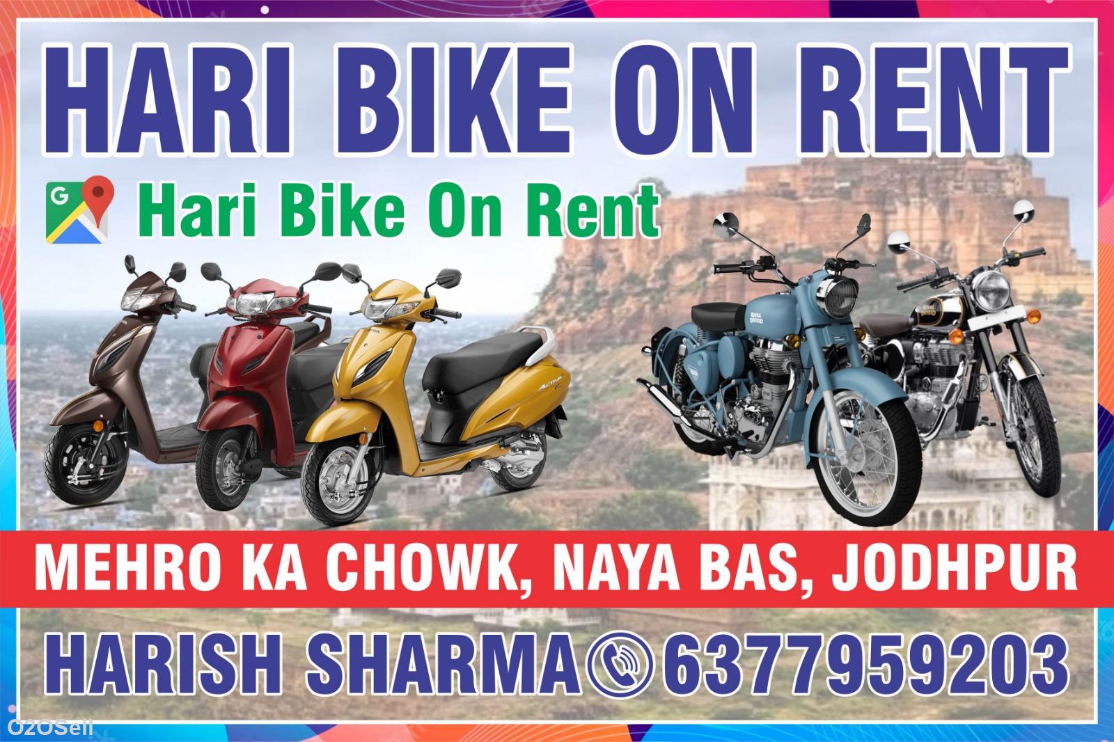 Hari Bike On Rent - Cover Image