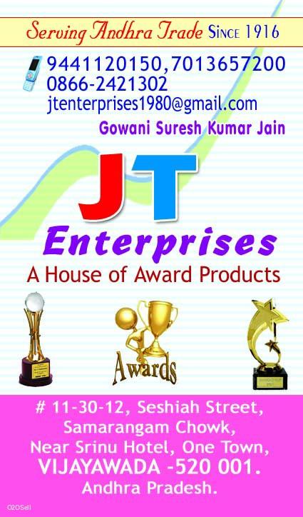 J T ENTERPRISES TROPHY SHOP  - Cover Image