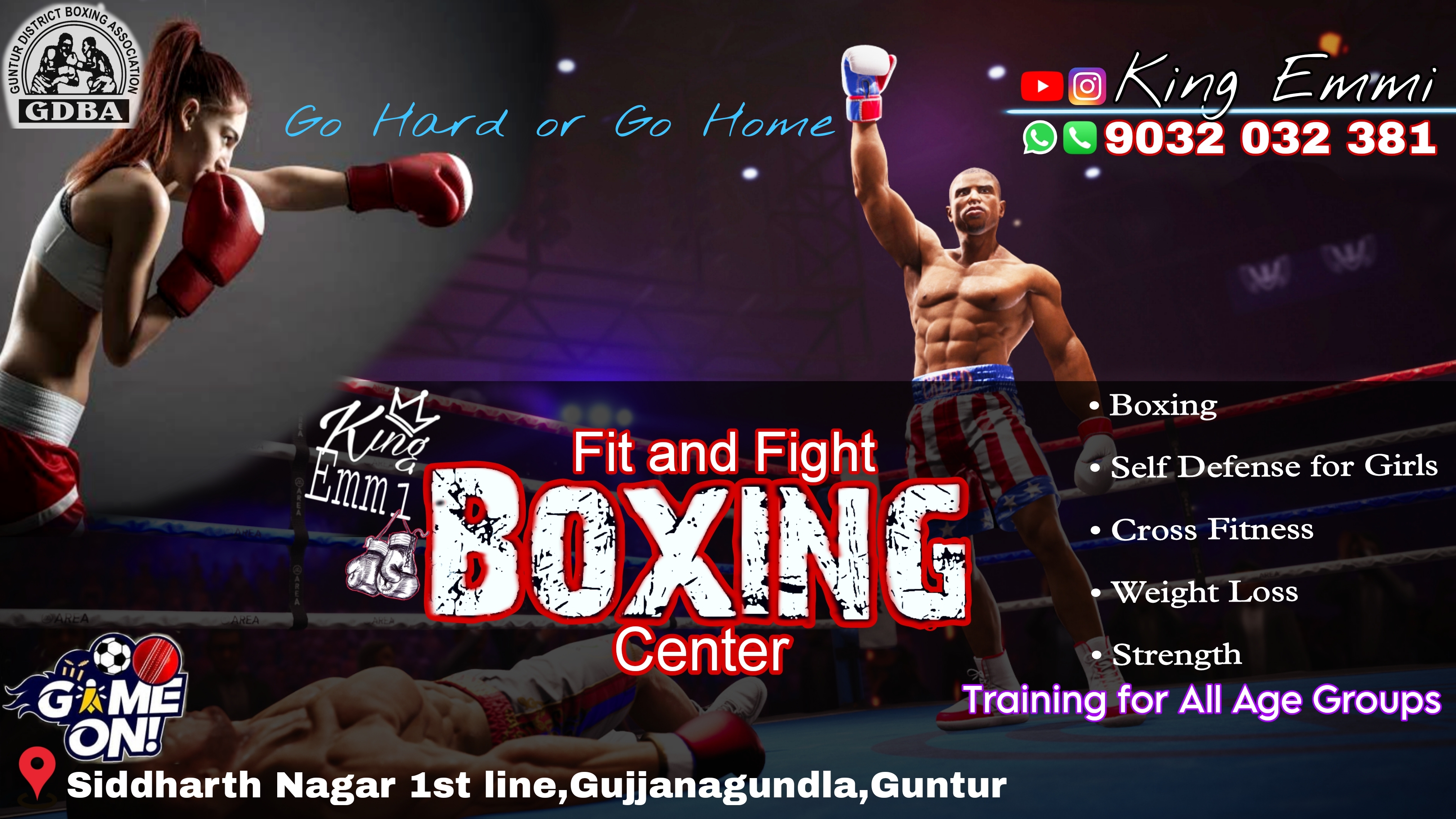 King Emmi Fit and fight Boxing Center - Cover Image