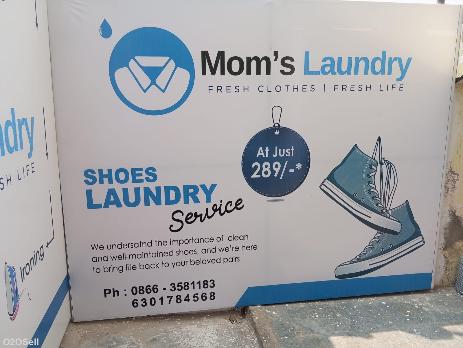 Mom's Laundry & Dry Cleaning - Cover Image