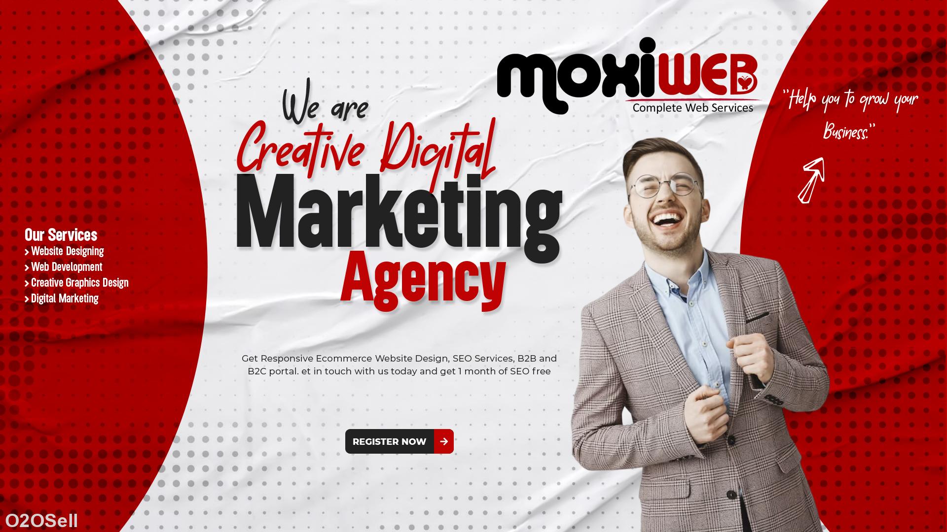 MoxiWeb: Best Website Designing Company in Noida - Cover Image