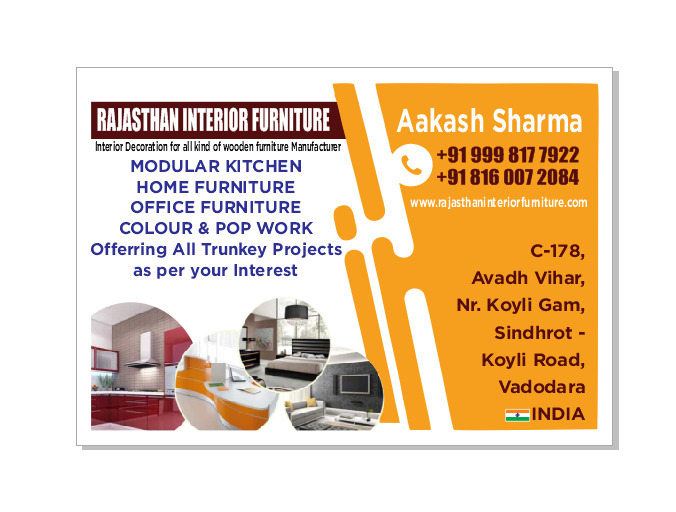 Rajasthan interior furniture  - Cover Image