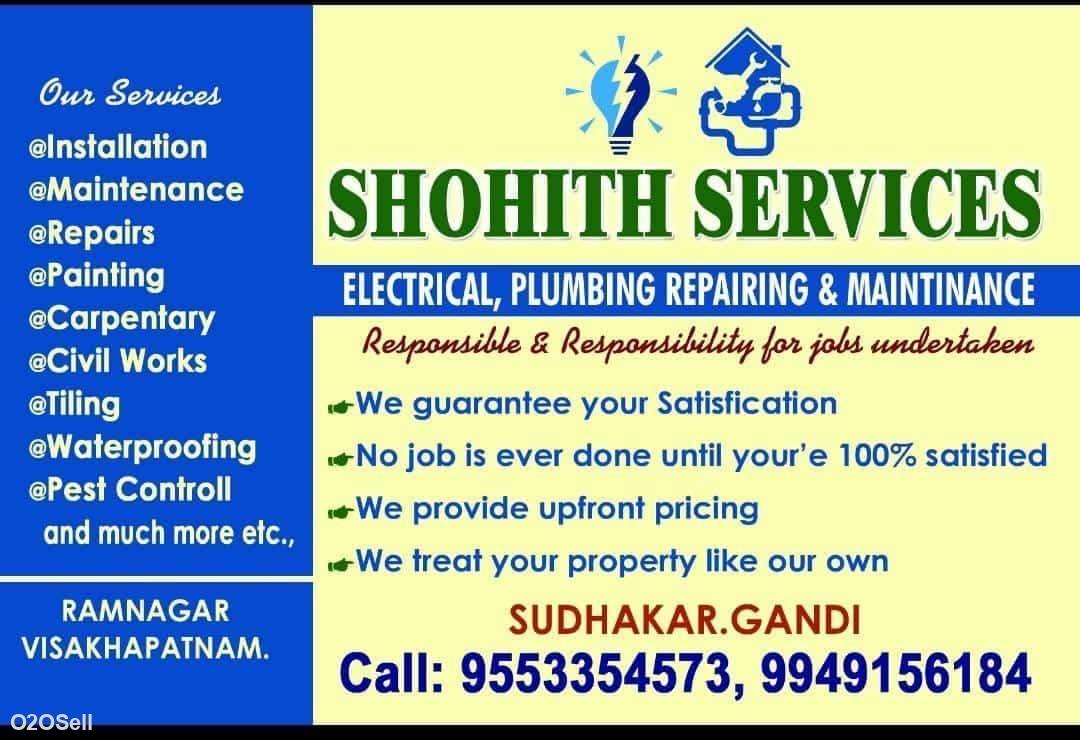 SHOHITH ELECTRICAL&PLUMBING SERVICES. - Cover Image