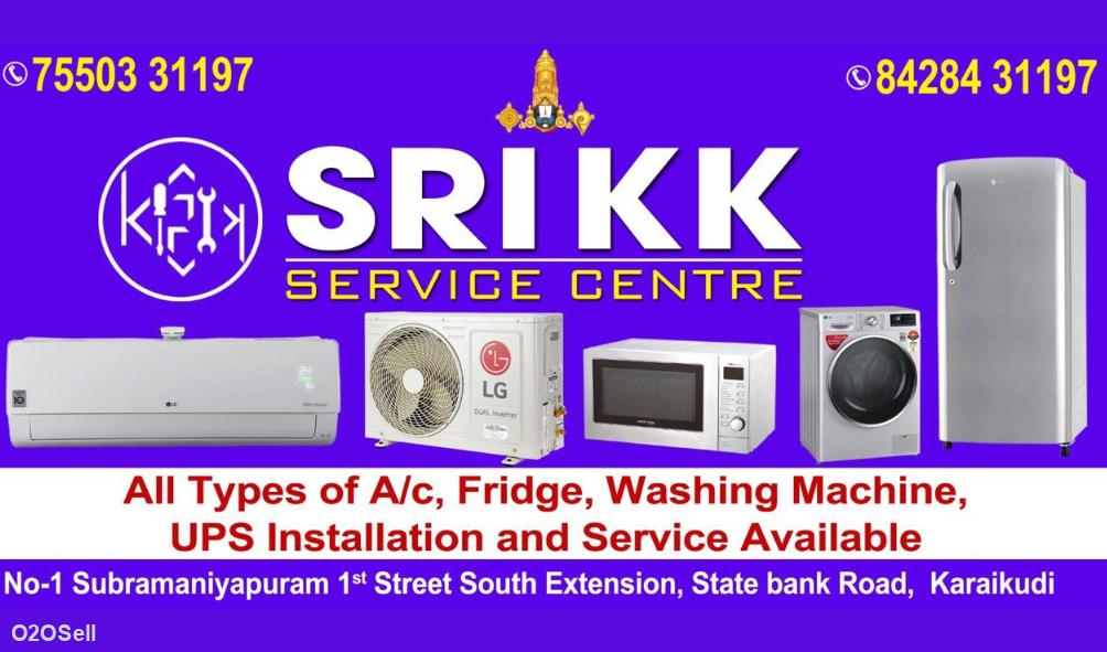 Sri KK Service Centre - IFB LG Whirlpool Samsung Bosch Siemens Washing Machine Fridge & AC Repair Service Centre in Karaikudi - Cover Image