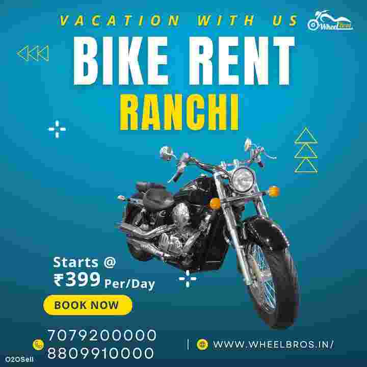 Bike And Car for Rent Near You - WheelBros Ranchi - Scooty on Rent ||Self drive||