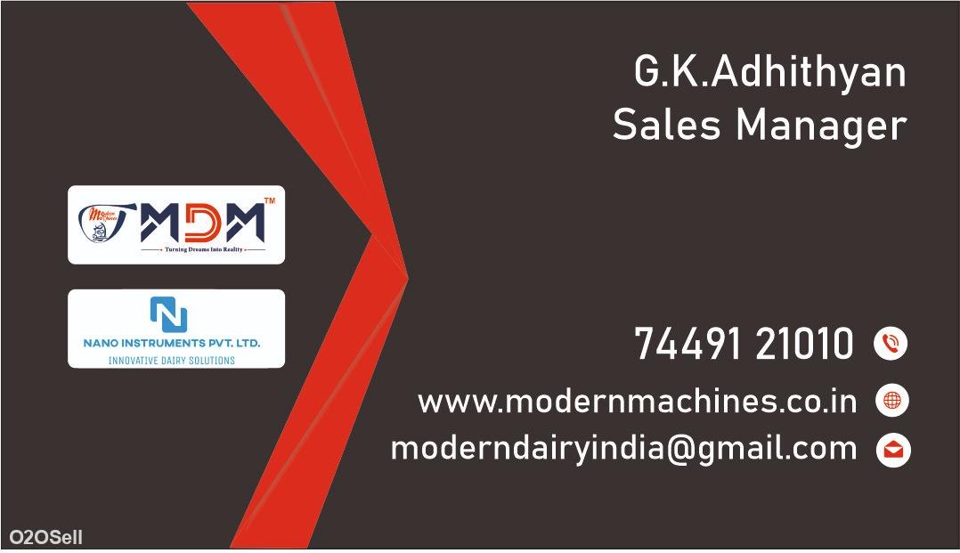 MODERN DAIRY MACHINES - Profile Image