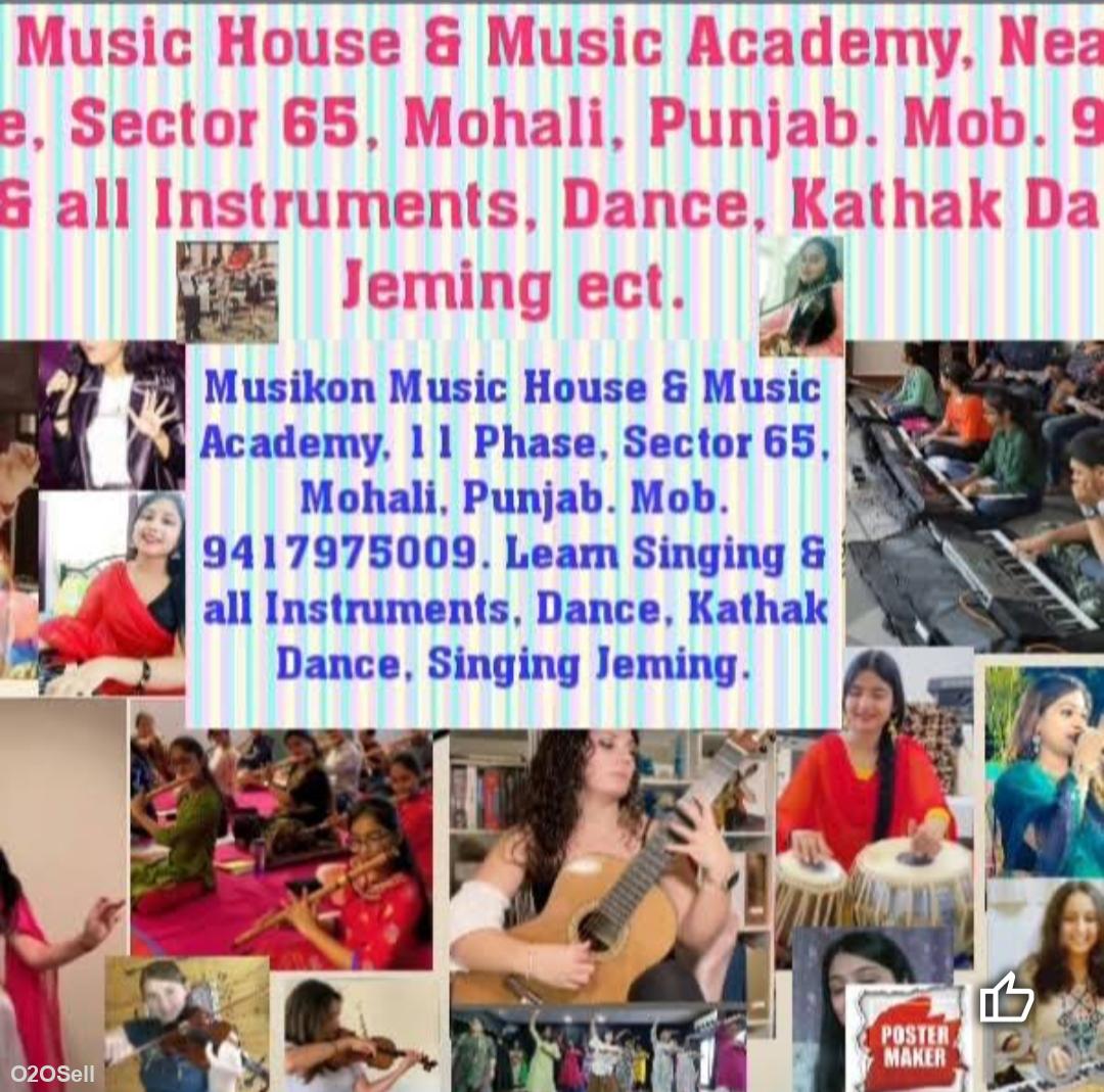Musikon Music House & Music Academy, Near Janta Aatta Chakki, 11 Phase, Sector 65, Mohali. Mob. 9417975009. - Profile Image
