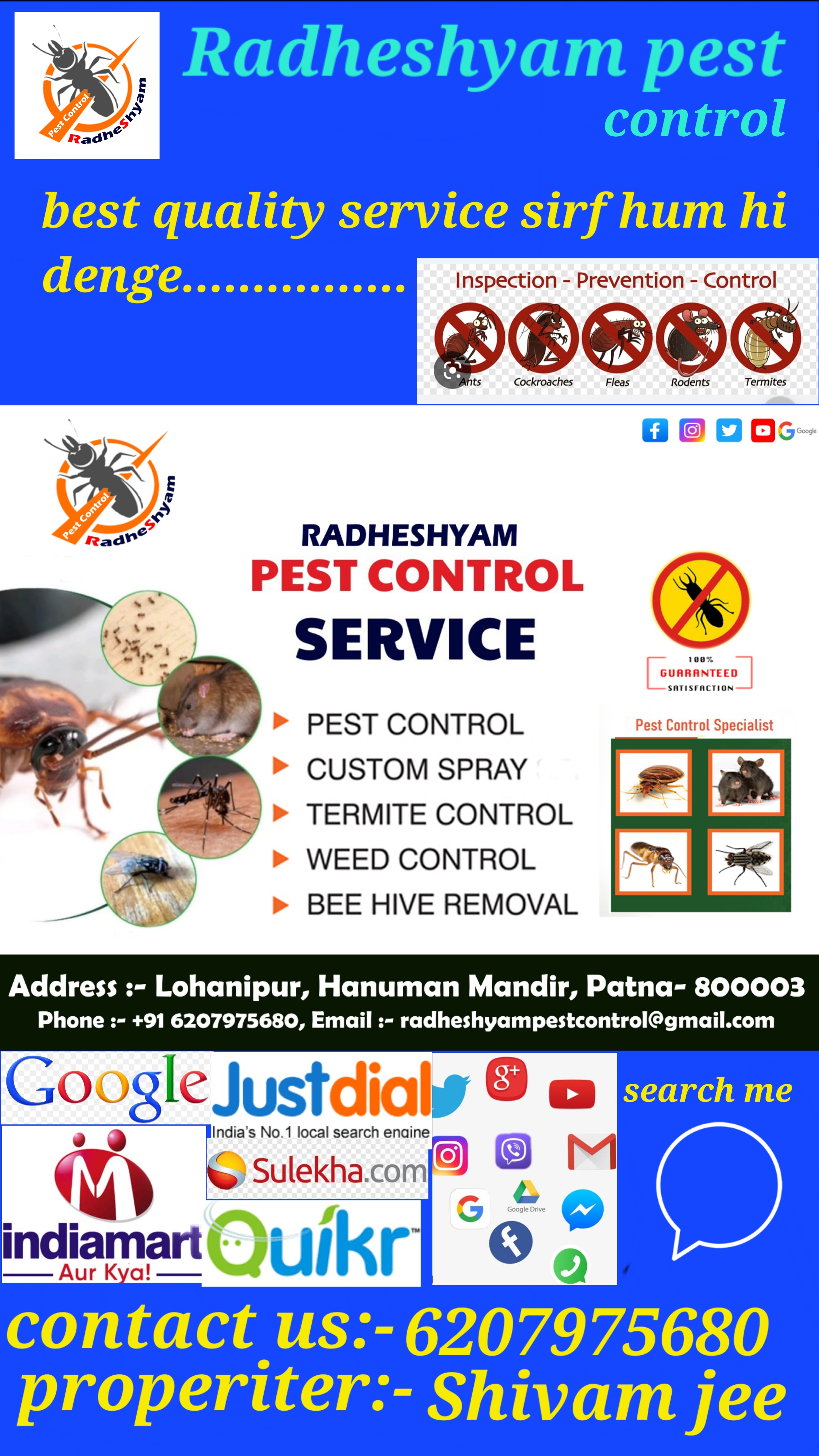 Radheshyam pest control - Profile Image